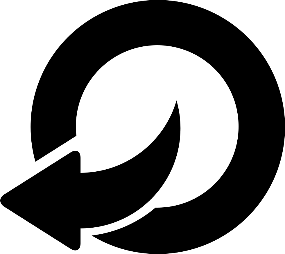 Left Arrow Back Button Comments - Back Button Icon Png (981x876), Png Download