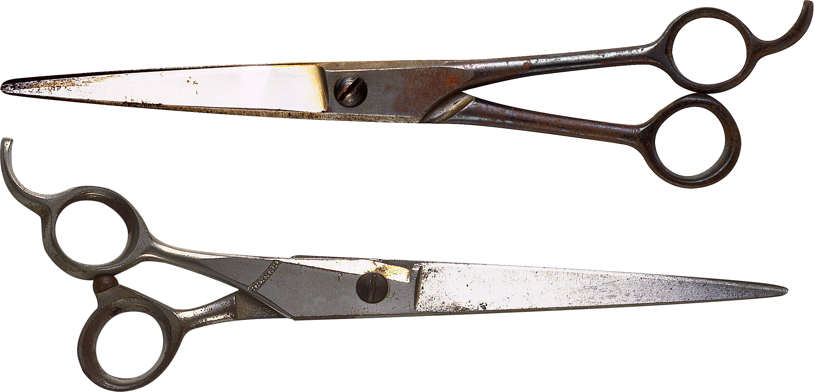 Scissors Transparent Png Sticker - Scissors (2632x1268), Png Download