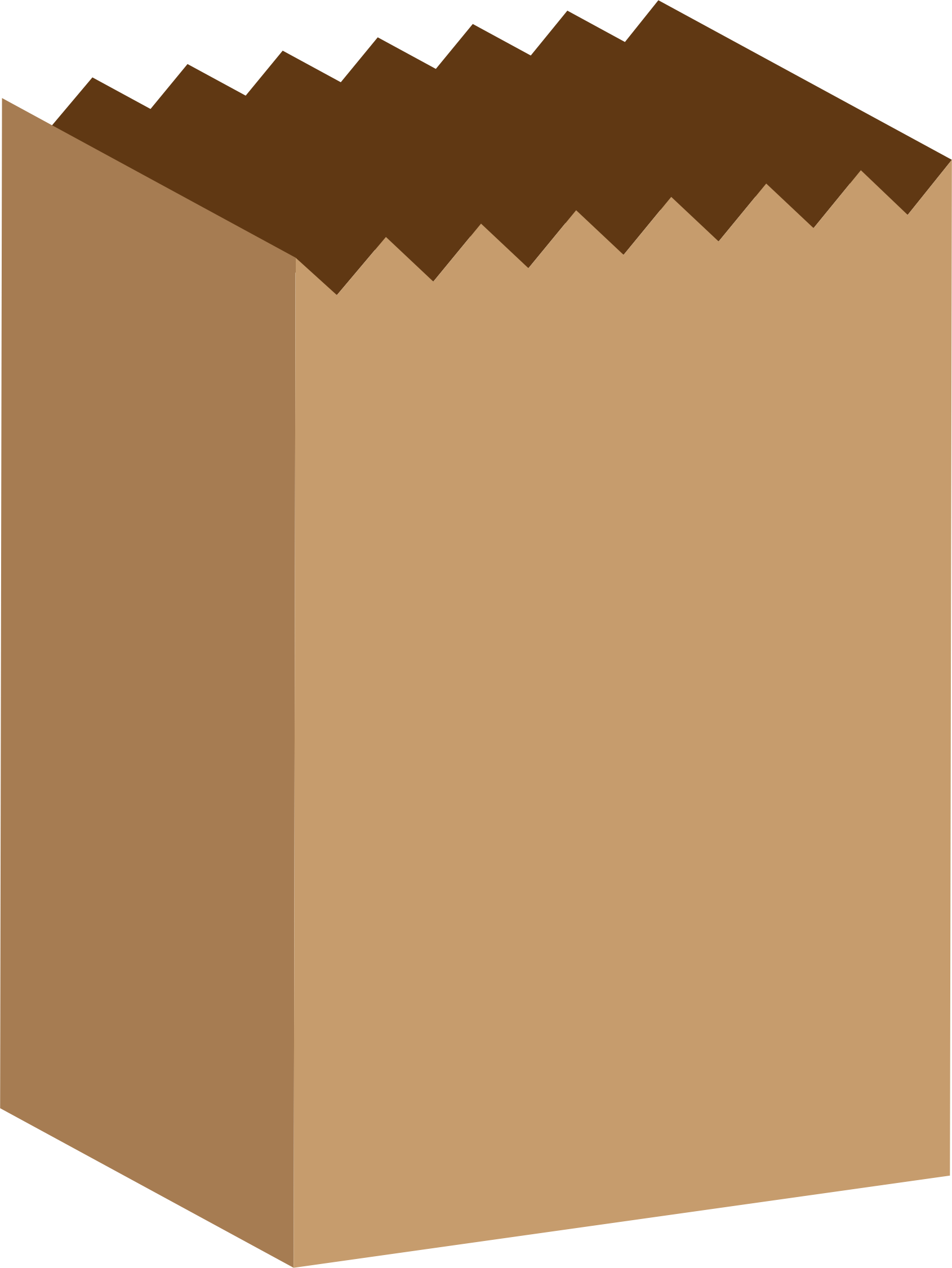 Download Shopping Bag Png Image - Brown Paper Bag Cartoon PNG Image with No  Background 