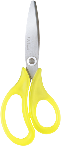 Yellow Scissors Png (506x600), Png Download