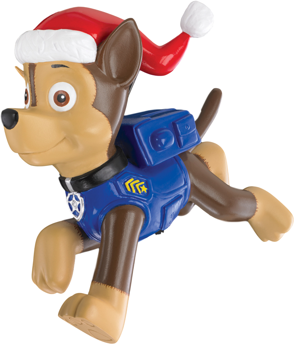 Paw Patrol Chase Png - American Greetings Paw Patrol Chase Ornament (1125x1200), Png Download