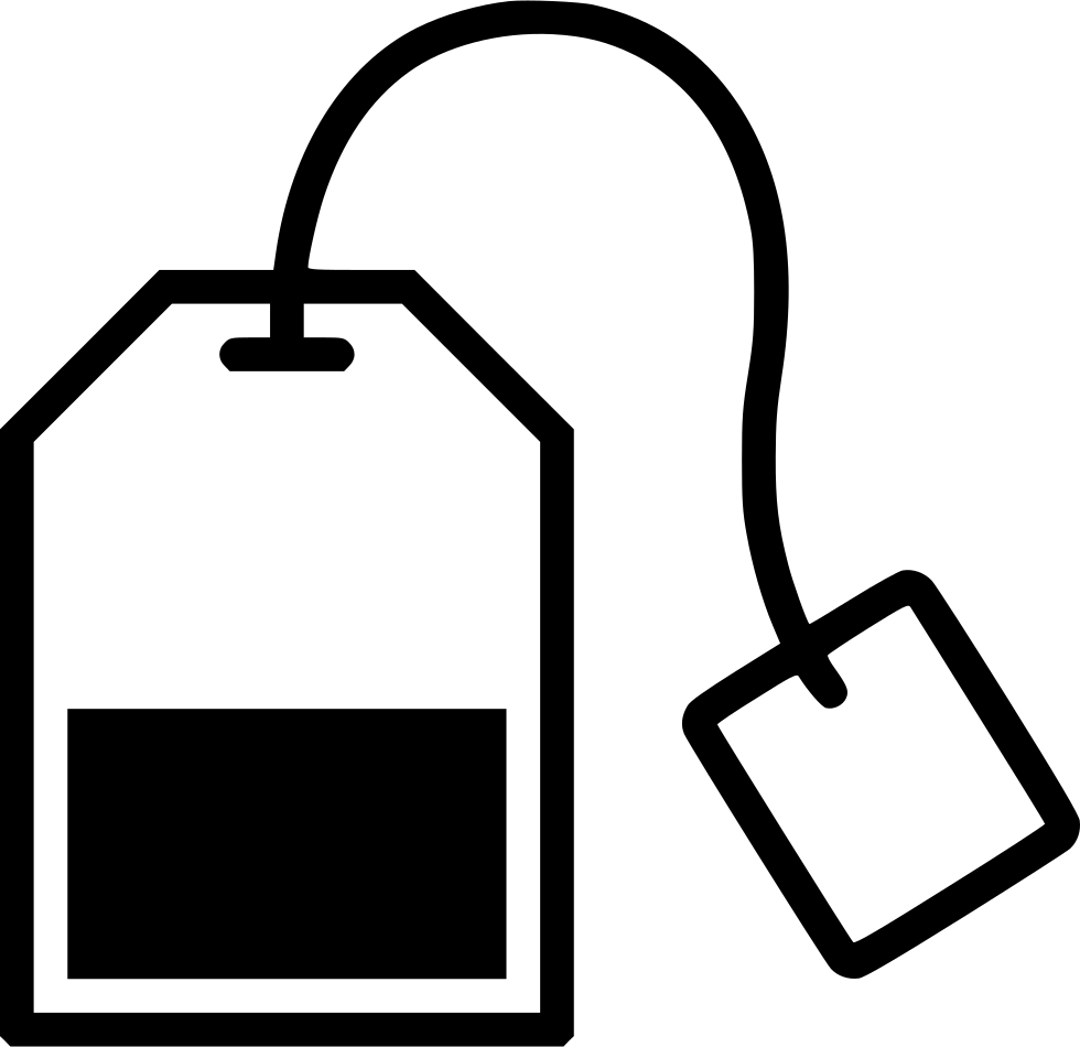 Png File Svg - Tea Bag Vector Png (980x950), Png Download