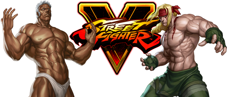 Street Fighter V Dlc Characters Revealed - Street Fighter Characters Art (790x336), Png Download