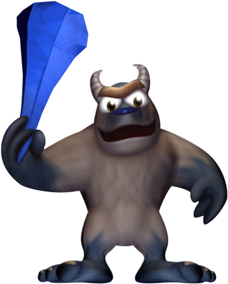 Bentley - Spyro Yeti (494x599), Png Download