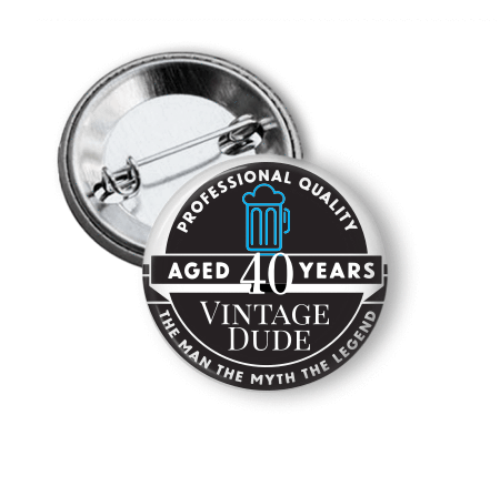 Aged 40 Years - Custom Bachelorette Bridal Shower Party Favors 2.25 (450x438), Png Download