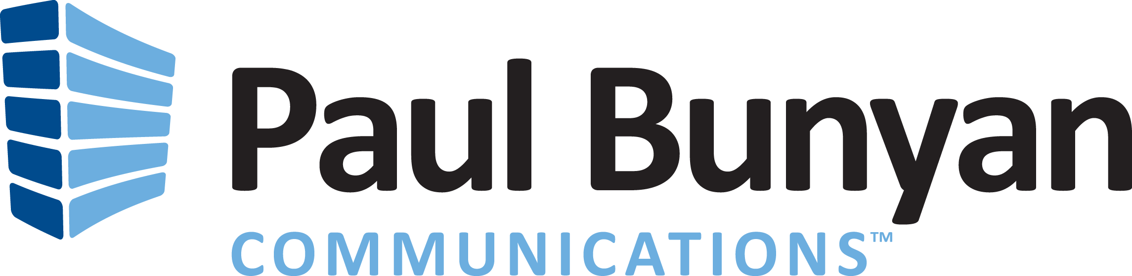 Paul Bunyan Communications - Paul Bunyan Communications Logo (2290x560), Png Download