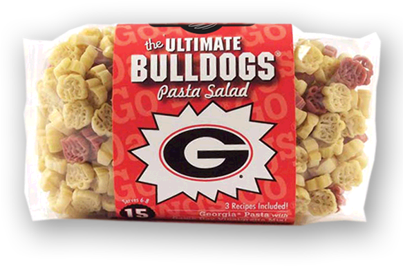 Georgia Bulldogs Pasta Salad - Georgia Bulldogs (600x450), Png Download