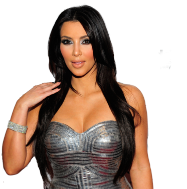 Kim Kardashian Png Transparent (400x390), Png Download