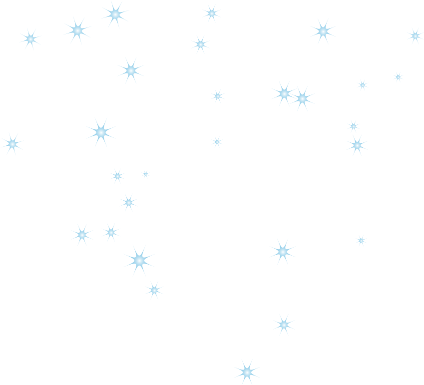 Blue-stars - Electric Blue (1368x770), Png Download