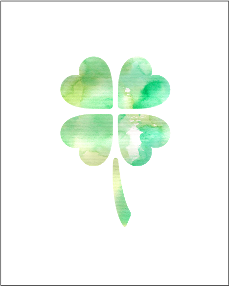 Click Here Or On The Image To Download St - Shamrock (495x640), Png Download