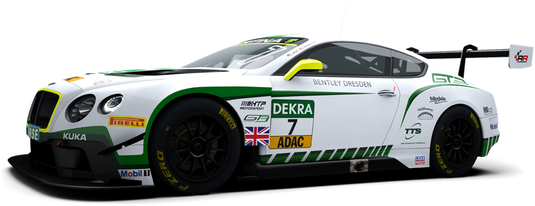 Bentley Continental Gt3 - Bentley Continental Gt3 #7 (790x395), Png Download