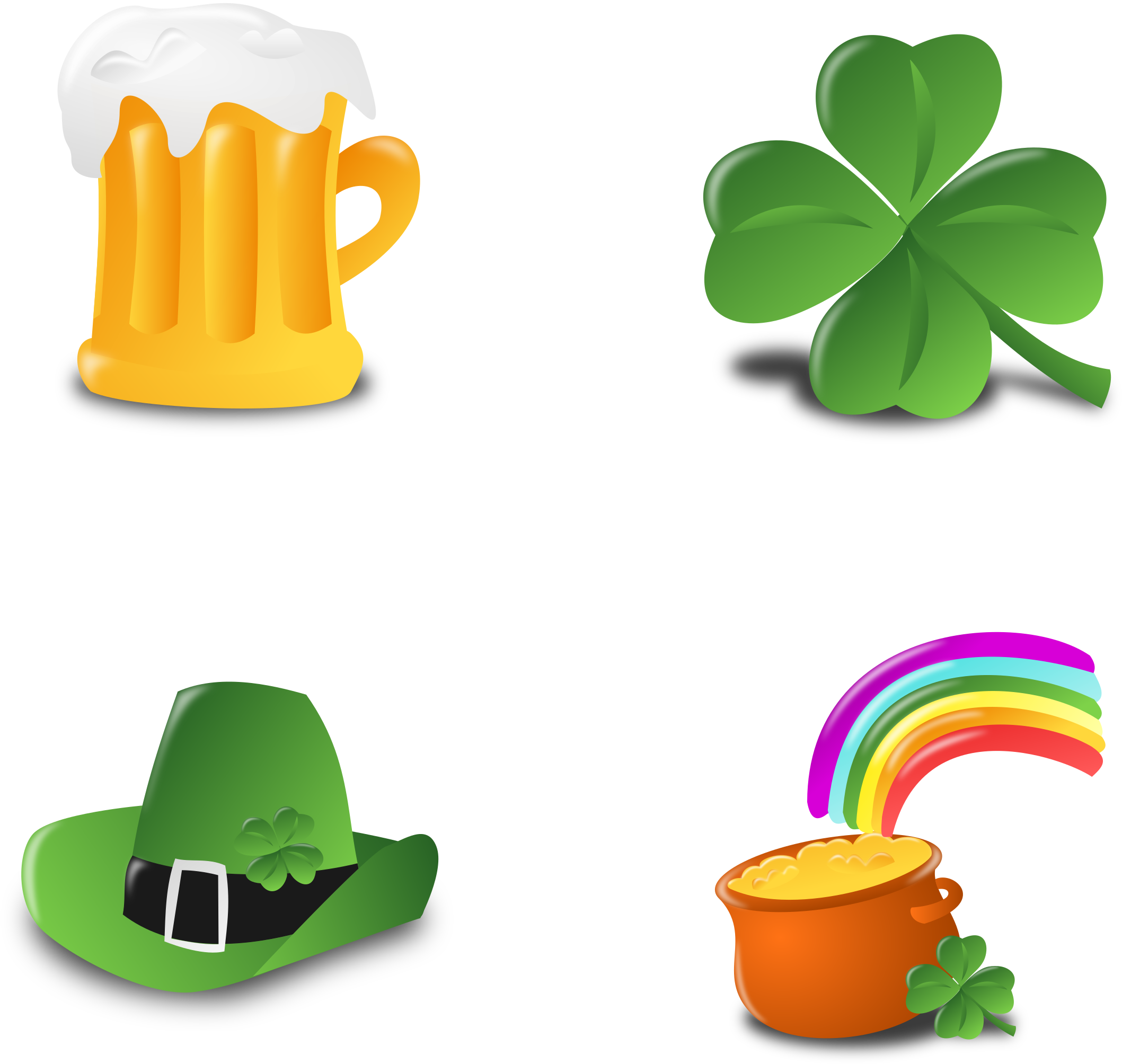 Big Image - St Patricks Day Clip Art (2400x2400), Png Download