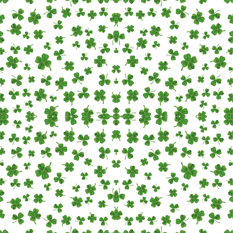 Saint Patricks Day Watercolor Clover St - Saint Patrick's Day (800x798), Png Download
