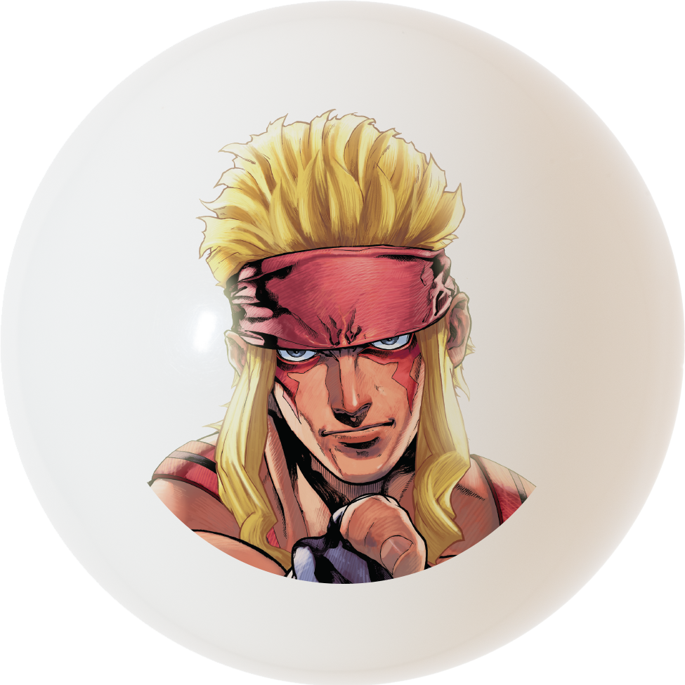 Street Fighter V X Sanwa Denshi Character Balltop (975x975), Png Download