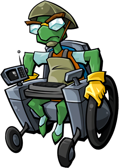 Bentleysly3 - Sly Cooper Bentley (452x640), Png Download