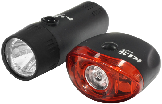 Bicycle Lighting Set Kellys Kls Glare Headlight Taillight - Lighting Set Kelly's Kls Glare (750x499), Png Download