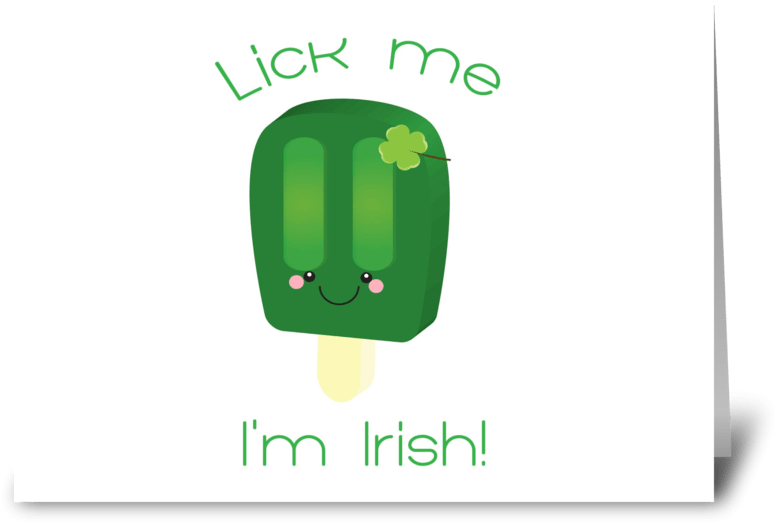 Patrick's Day Greeting Card - Graphic Design (424x349), Png Download