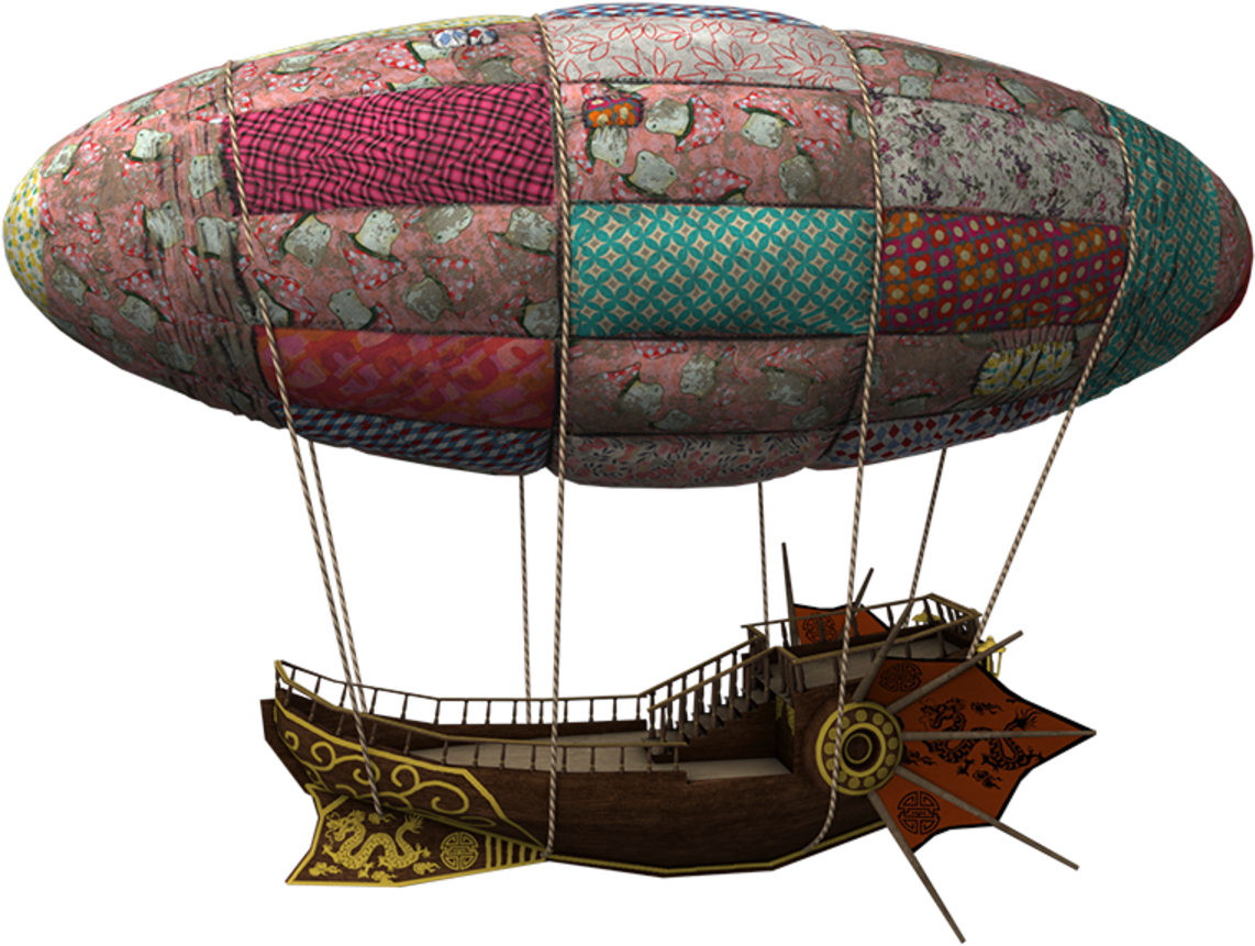C3rb3rus Airship - Airship Png (1200x1200), Png Download