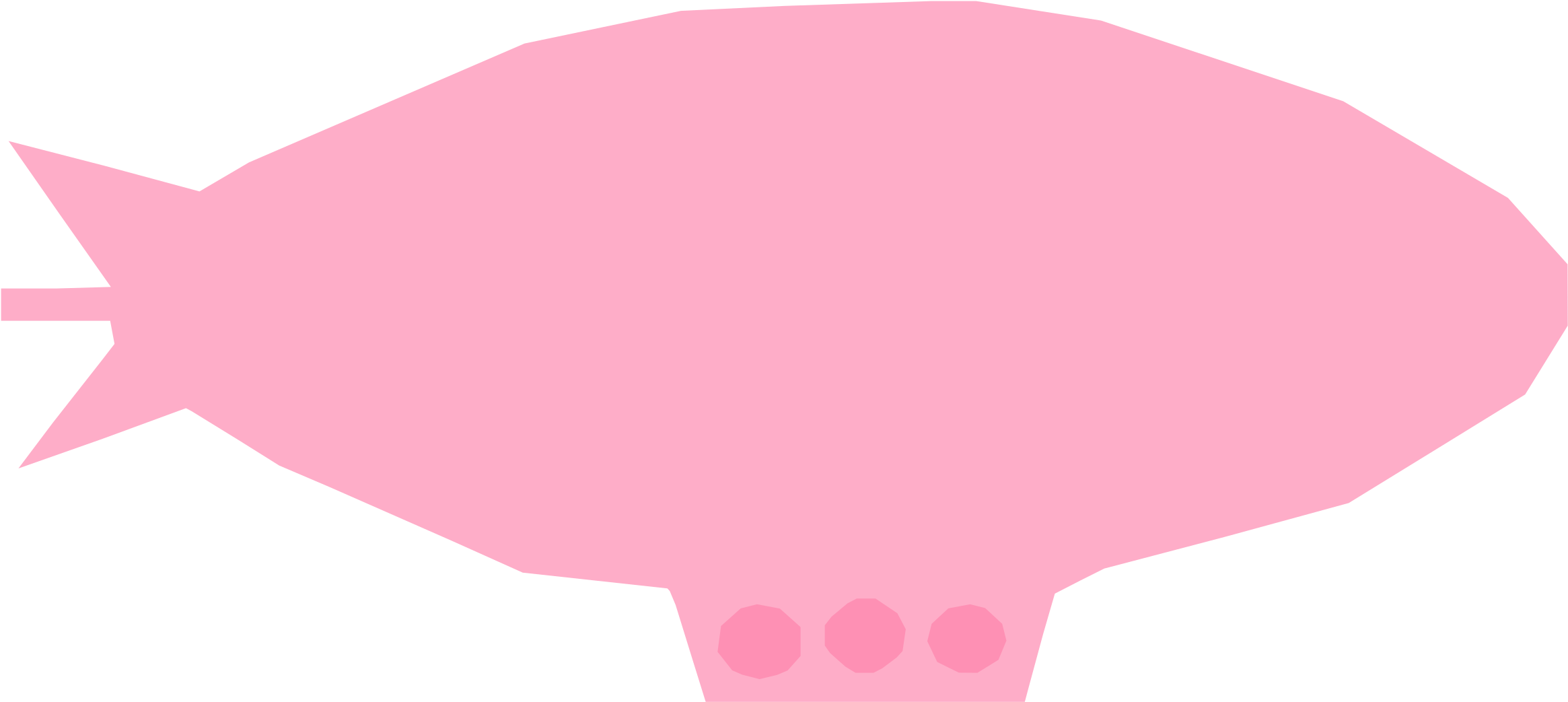 Blimp - Bank (1000x476), Png Download