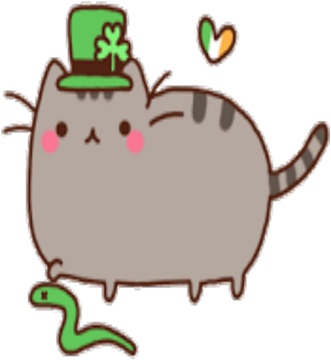 Transparent Pusheen St Patrick's Day - Pusheen The Cat (420x420), Png Download