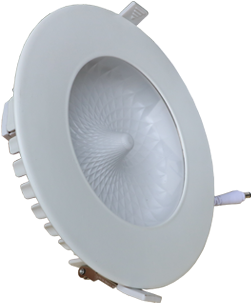 Led Downlight Anti Glare Intergrated Reflector Spotlight - Light (400x400), Png Download