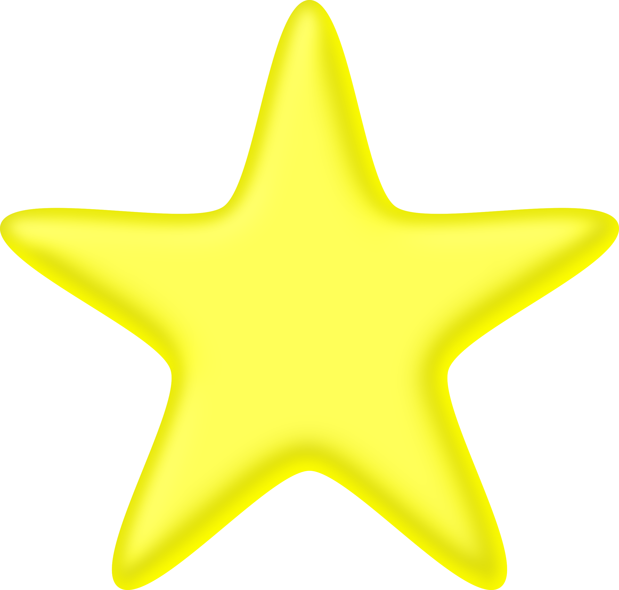 3d Gold Star Png Download (2400x2288), Png Download