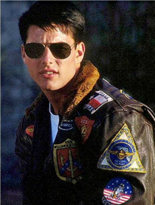 Top Gun Tom Cruise Bomber Flight Jacket With Patches - Maverick Top Gun Bomber Jacket (700x700), Png Download