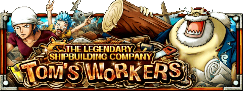 The Legendary Shipbuilding Company Tom's Workers Banner - Tom Workers (812x305), Png Download