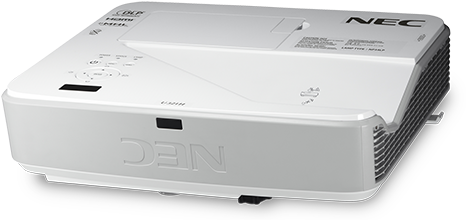 3200-lumen 1080p Ultra Short Throw Projector - Nec U321h Projector Hd (480x480), Png Download