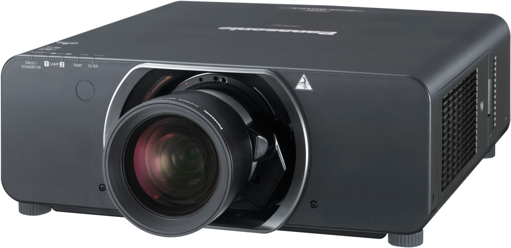 Panasonic Projectors - Projector Pt Dz13k Lens Et D75le10 (1140x871), Png Download