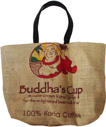 Mto. Custom. Buddha Burlap Hobo Handbag. Repurposed (370x600), Png Download