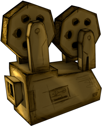 Projector Ui - Bendy And The Ink Machine Projector (440x440), Png Download