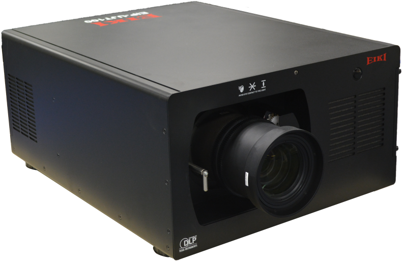 Eip Ujt100 Beauty1 - Eiki Eip-ujt100 3-chip Dlp Projector (900x619), Png Download