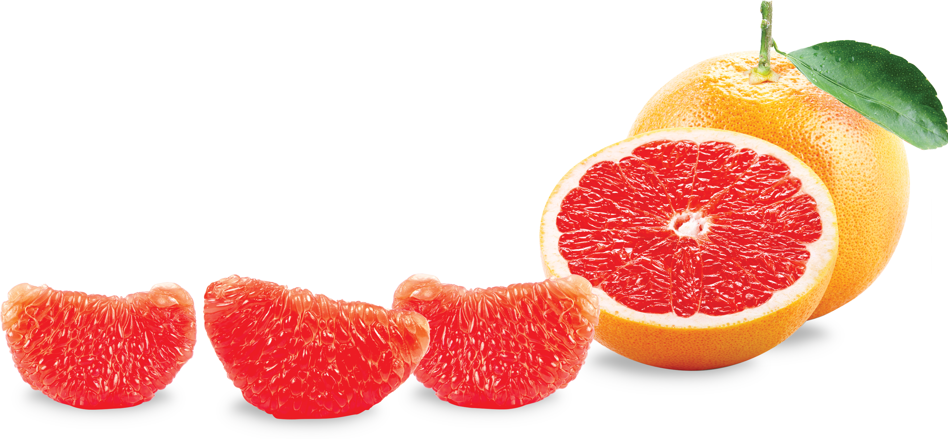 Grapefruit Png (3069x1423), Png Download