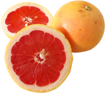 Download Grapefruit Png Image - Blood Orange No Background (500x440), Png Download