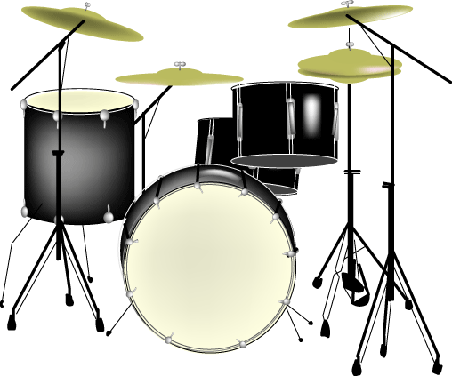 Nontraditional Drums - Drums Flashcard (508x423), Png Download