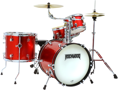 Rockwood Junior Drum Kit - Rockwood Jr Drum Set (500x368), Png Download