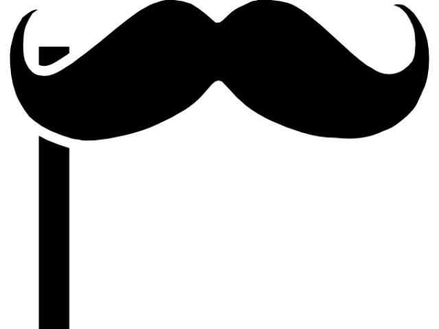Moustache Free On Dumielauxepices Net Prop - Mustache On A Stick Png (640x480), Png Download