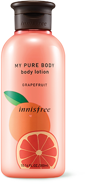 My Pure Body - Innisfree Grapefruit Body Cream (450x450), Png Download
