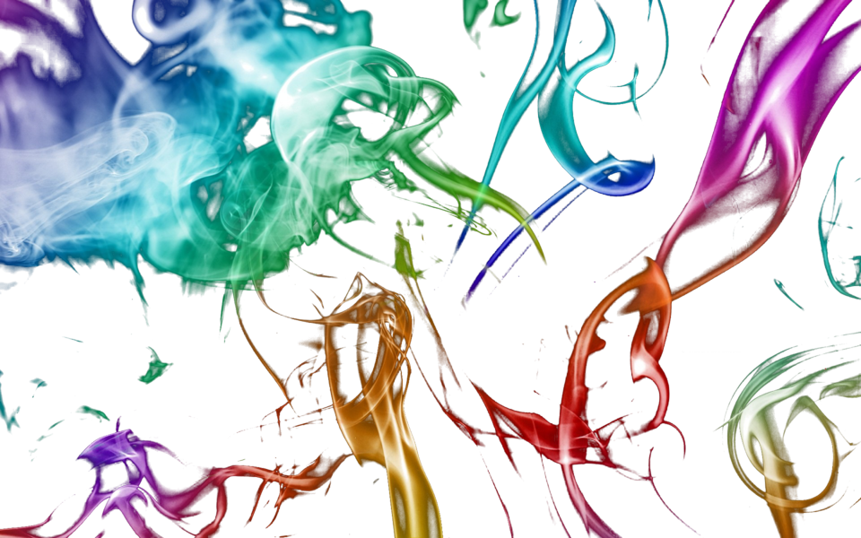 Hd Colorful Smoke - Smoke Colors (960x600), Png Download