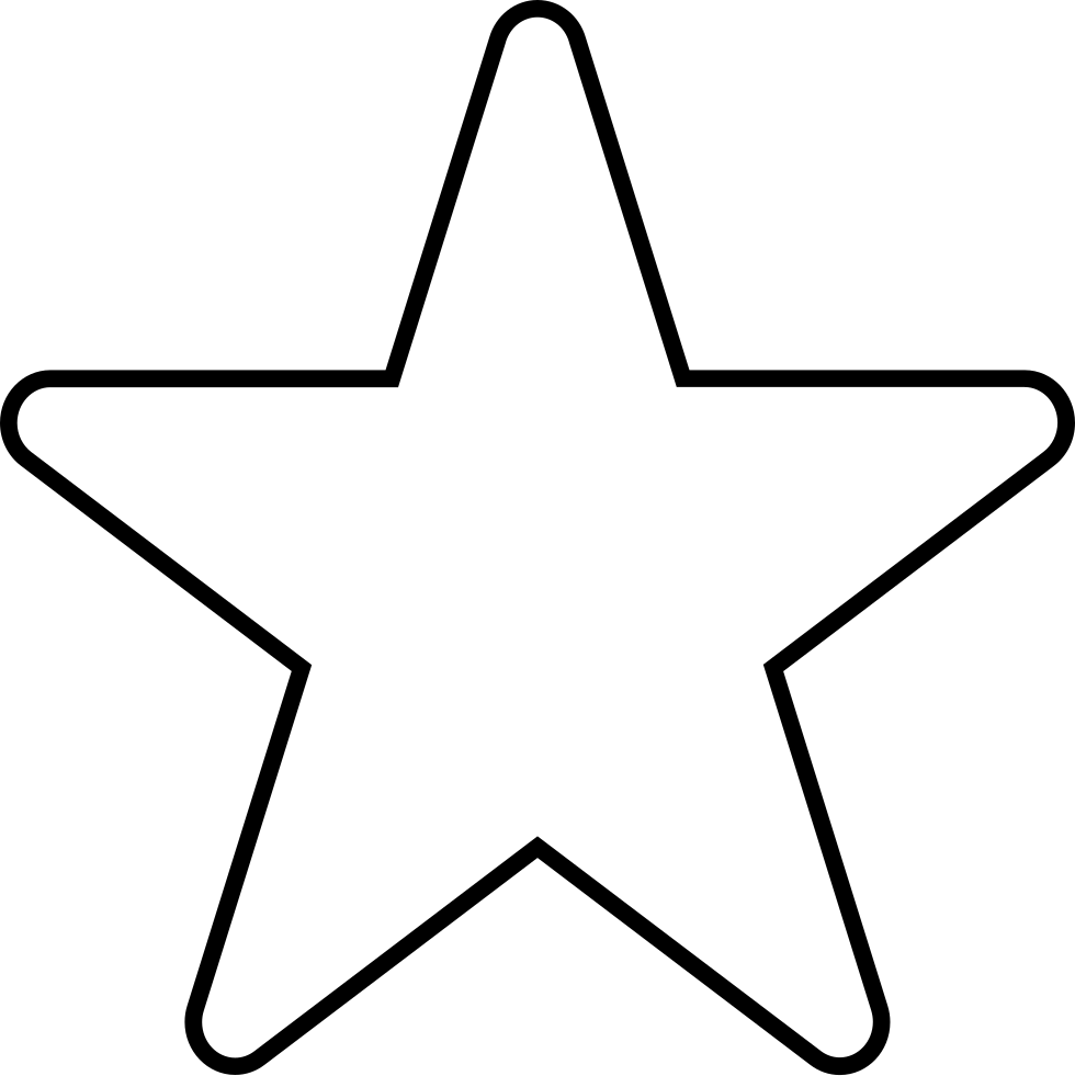 Png File Svg - Five Point Star Png Transparent (980x981), Png Download