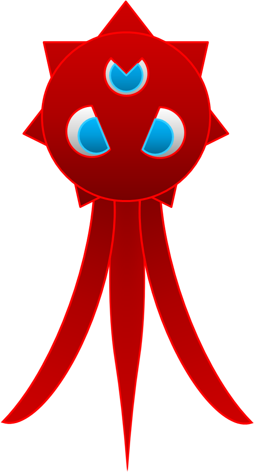 Scarlet Wisp - Cartoon (532x967), Png Download