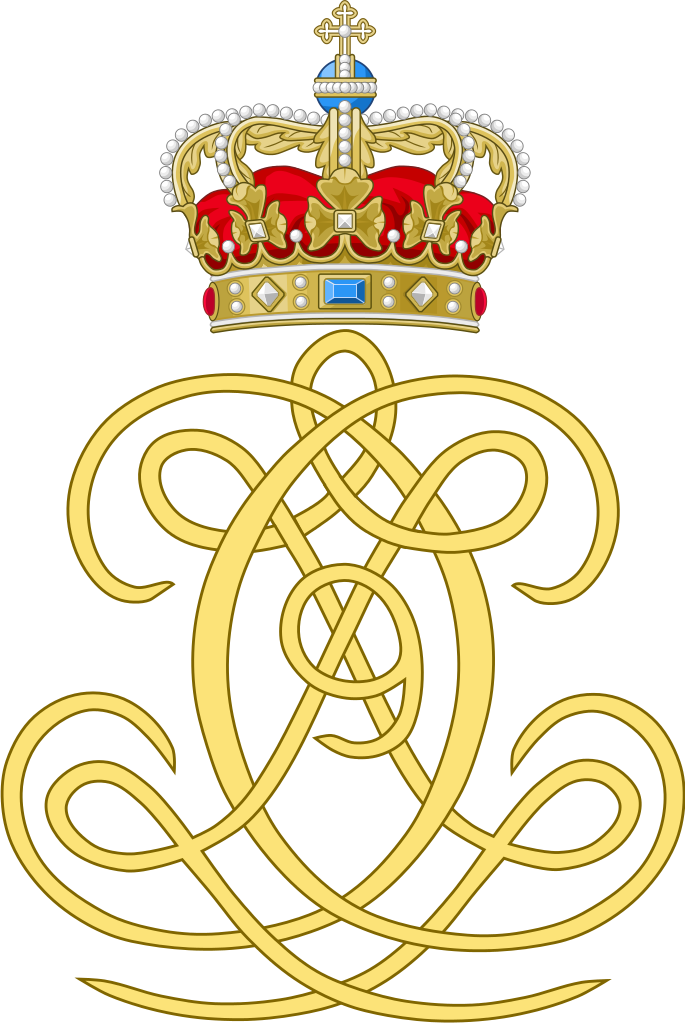 Dual Cypher Of King Christian Ix And Queen Louise Of - Royal Arms Of King Christian Ii Of Denmark (685x1023), Png Download