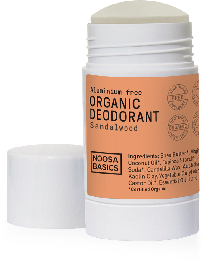 Noosa Basics Deodorant Stick, Sandalwood - Sunscreen (857x1100), Png Download