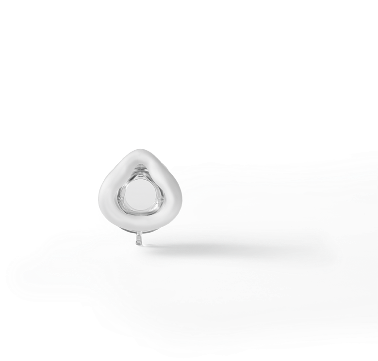 Wisp Cpap Mask Cushion - Silver (993x744), Png Download