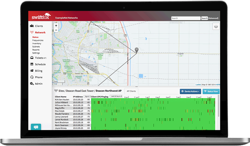 Industry-leading Network Monitoring - Led-backlit Lcd Display (900x585), Png Download