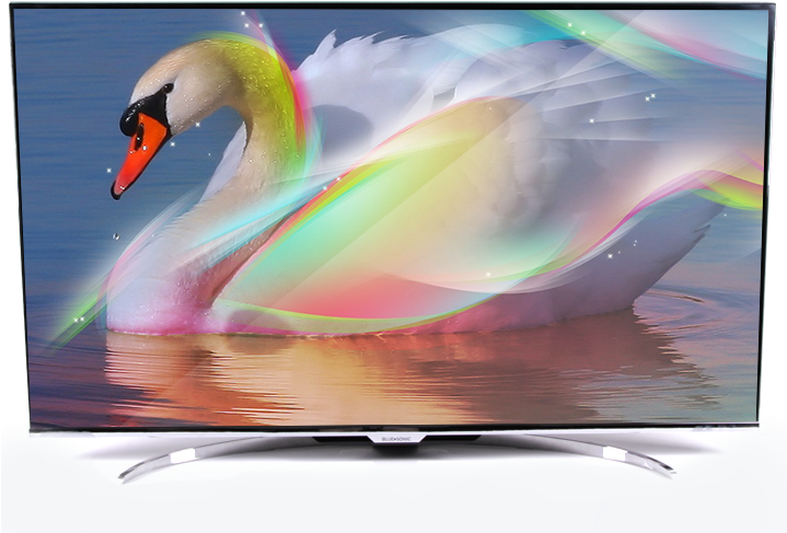 55" Smart 3d Fhd Led Tv - Iphone 7 Pc Background (718x559), Png Download