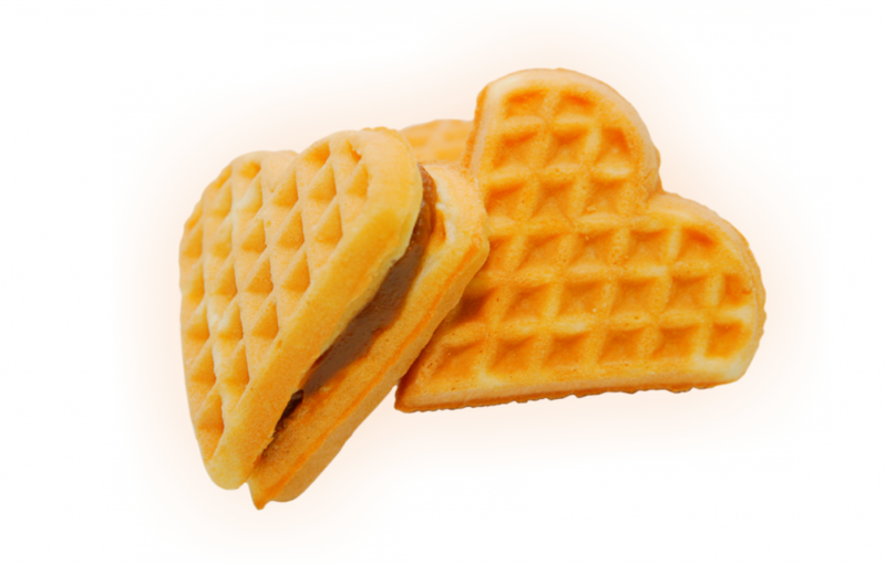 Waffle Png, Download Png Image With Transparent Background, - Вафли С Вареной Сгущенкой (800x511), Png Download