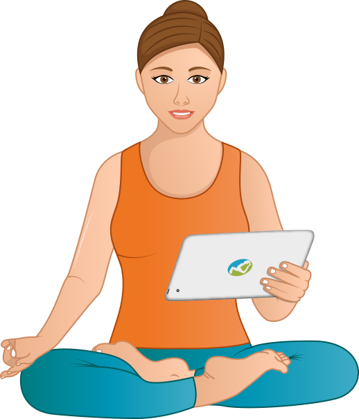 Download 518 X 604 6 - Yoga Teacher Cartoon Png PNG Image with No  Background 