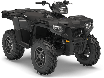 2019 Polaris Sportsman 570 Sp Magnetic Gray Metallic - Polaris 570 Sportsman (768x432), Png Download